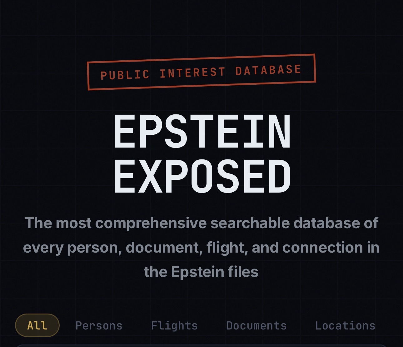 Epstein exposed